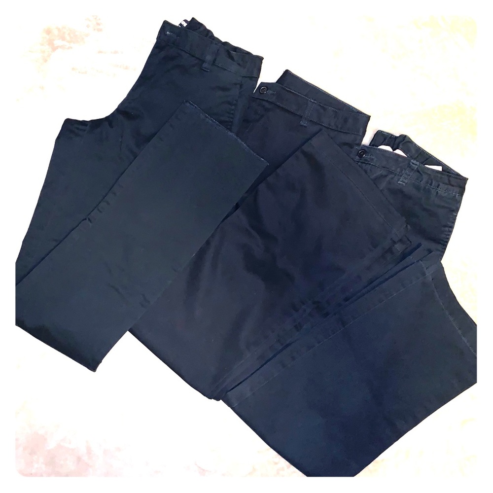 📓👖 3 pair school uniform pants